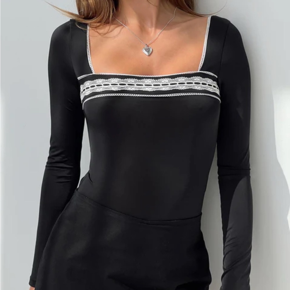 Princess Polly Black Bodysuit